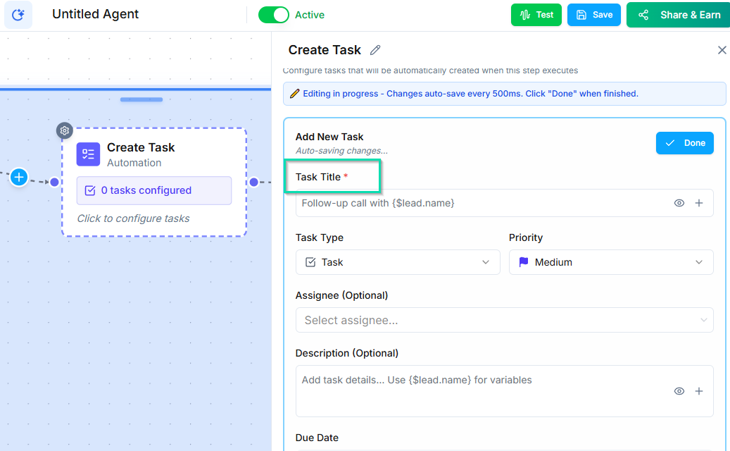 Task Name